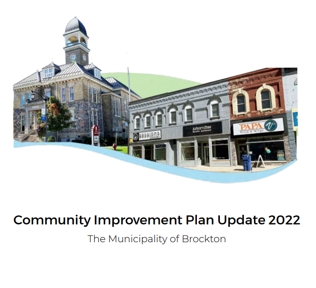 Community Improvement Plan cover page