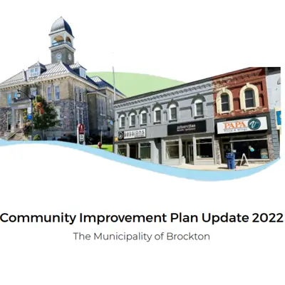 Community Improvement Plan cover page