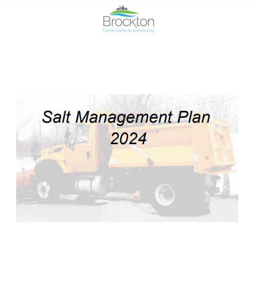 Salt Management Plan