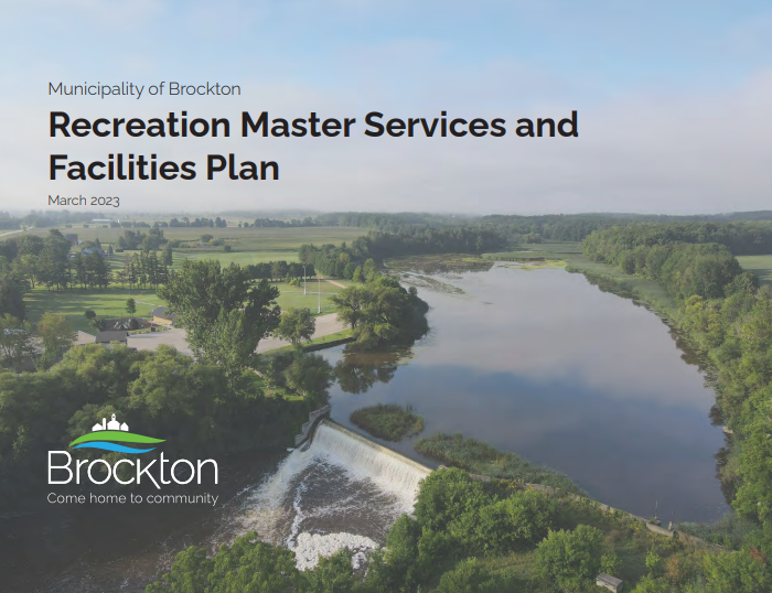 Recreation Master Plan cover page
