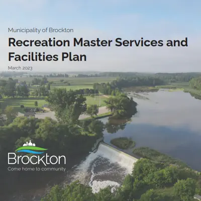Recreation Master Plan cover page